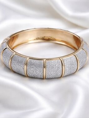 Gold Tone Bangle Bracelet